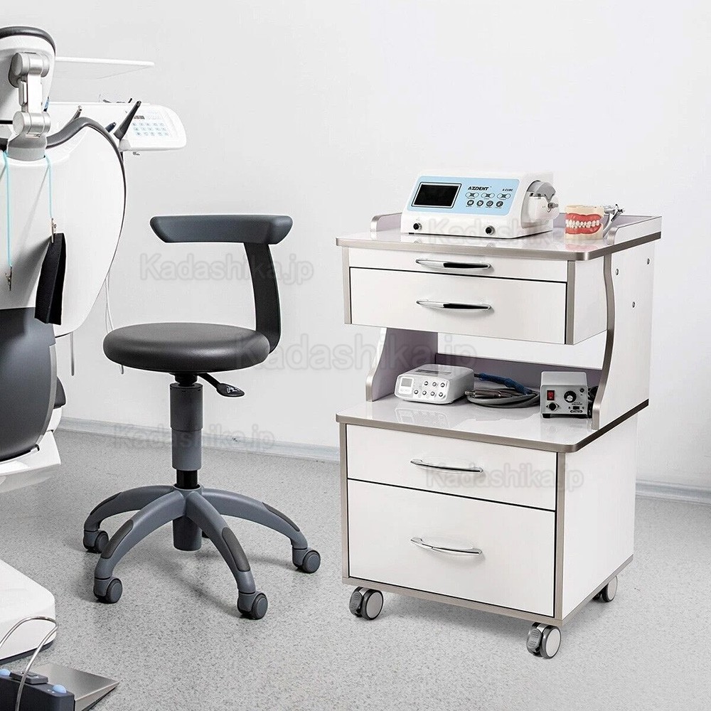 Dentech G15 歯科 モービル キャビネット 引き出し3つ付き